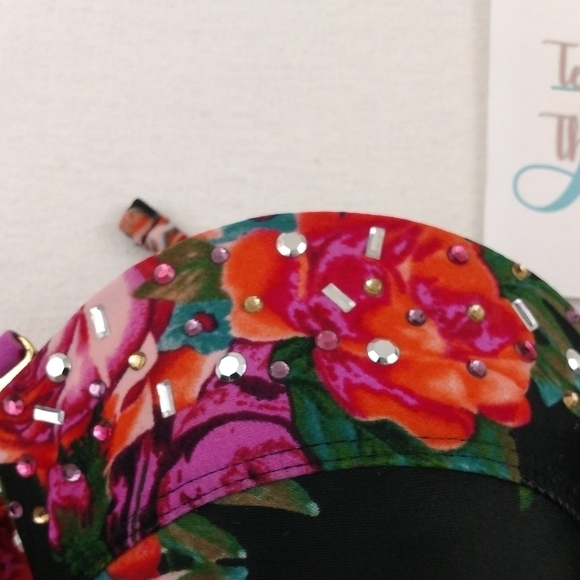 Endless sun rose bikini top size L - Picture 7 of 7